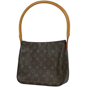Louis Vuitton Looping Shoulder Bag Monogram Brown